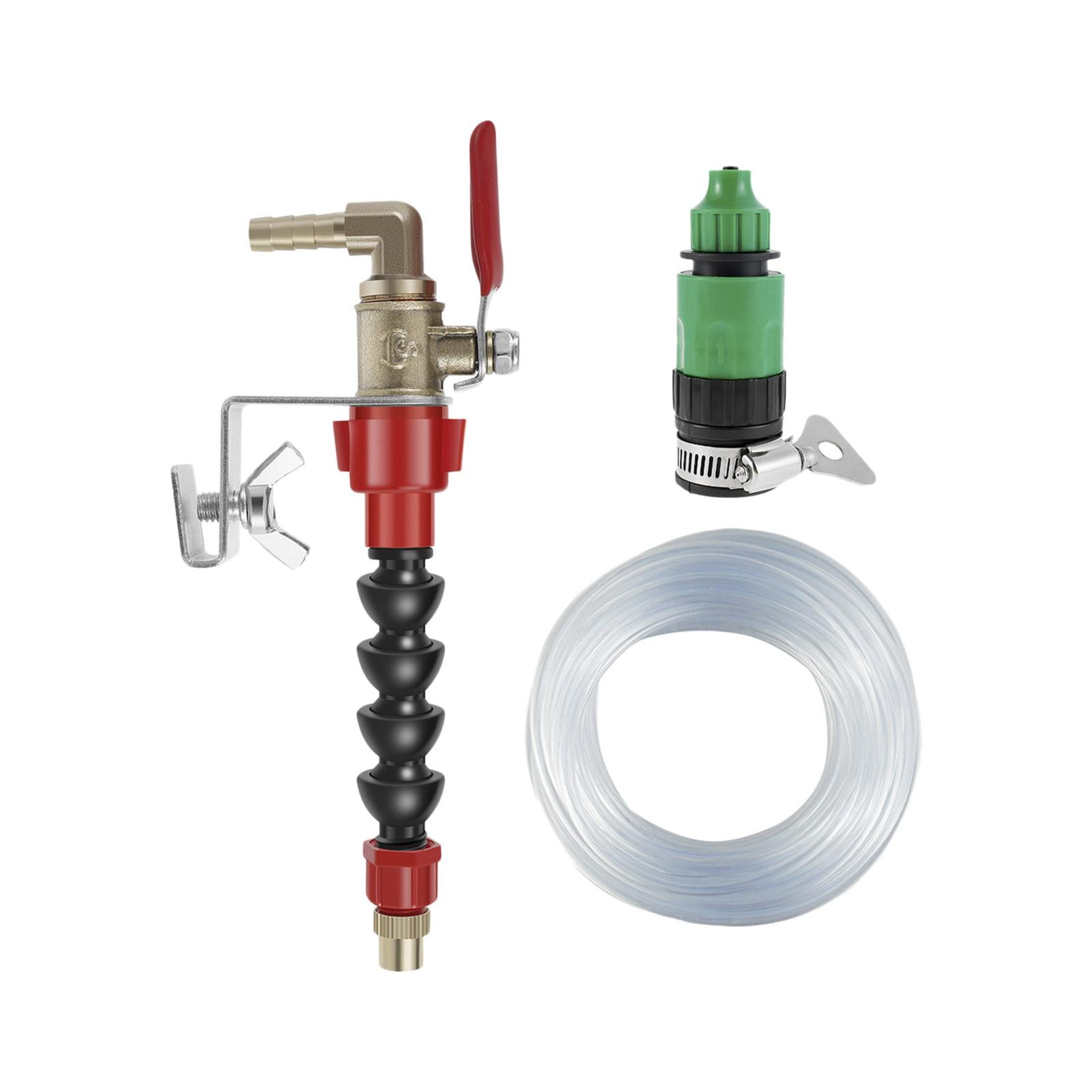 Magideal - Boquilla Removedora De Polvo Ajustable, Removedor De Polvo, Removedor De Polvo Con Rociador De Agua, Sistema De Nebulización Por Pulverización De Agua Estilo A