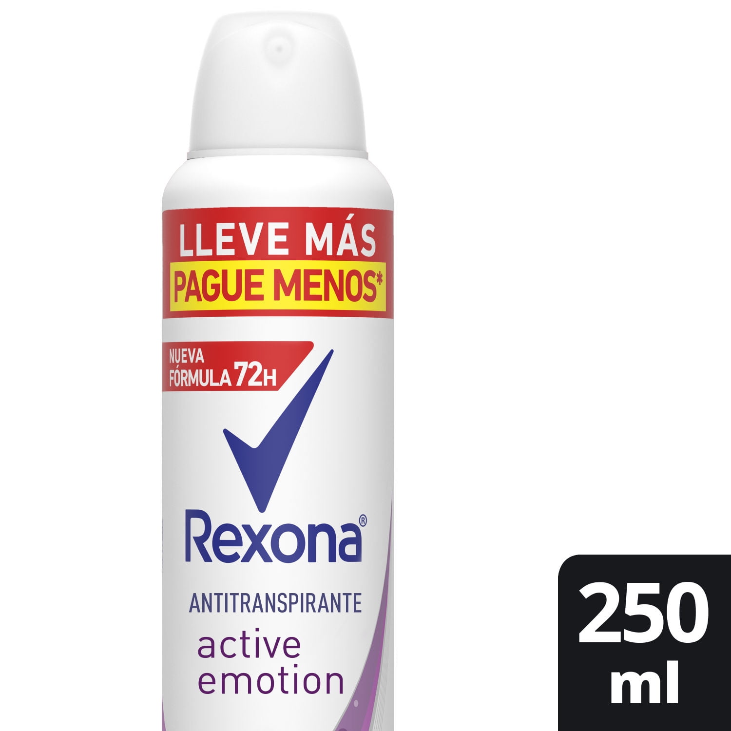 Desodorante En Aerosol Women Active Emotion 250 ml Rexona