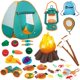thumbnail image 1 of Set de equipo de campamento Mitcien Kids con tienda de campaña, fogata y más, 1 of 6