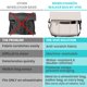 thumbnail image 5 of Bolsa de accesorios para sillas de ruedas Vive XL impermeable para adultos, 5 of 9