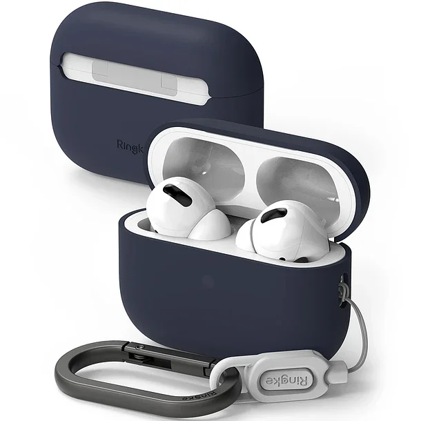 Carcasa Funda Ringke Para Airpods Pro 2 Silicona Azul