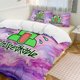 thumbnail image 1 of Purple Marble Unspeakable Comforter Set Soft 3 Pcs Twin Bedding Sets Thicken for All Season, 1 of 5