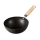 thumbnail image 5 of Mango De Madera De Wok Antiestino Utensilios De Cocina Gas Bottom Wok Para Kitchen Hotel Home 24 Cm, 5 of 5