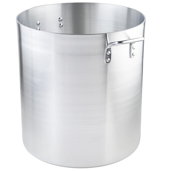Olla grande Winware de aluminio comercial de 60 cuartos