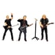 thumbnail image 2 of Pintado A Mano 1:64 Rock Music People Figure Dioramas Fairy Garden Movie Props Black Band Set, 2 of 5