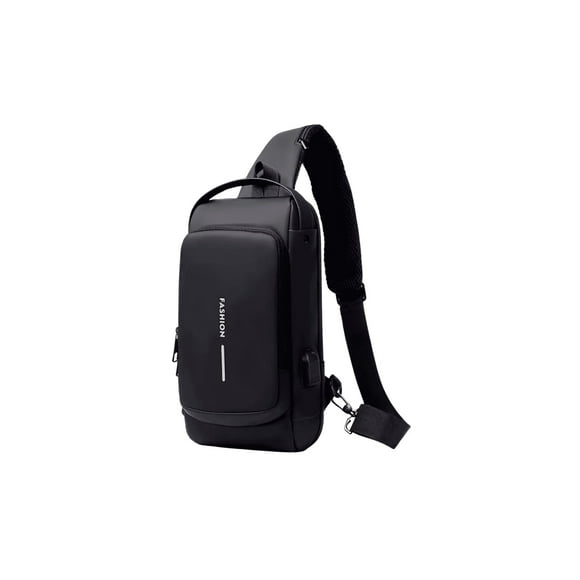 Mochila Cruzada Antirrobo Impermeable Para Hombre… Banano Caballero