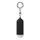 thumbnail image 1 of Alarma de bolsillo, alarma personal con luz LED estroboscópica, sirena de 130 dB, llavero recargable por USB, alarma estridente para mujeres, niños y personas mayores (negro), 1 of 8