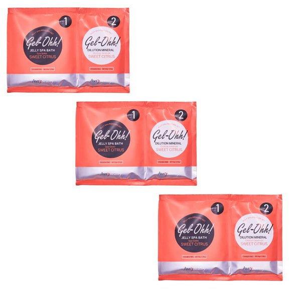 Aditivo de Baño AVRYBEAUTY Citrus Fresh - Pack de 3