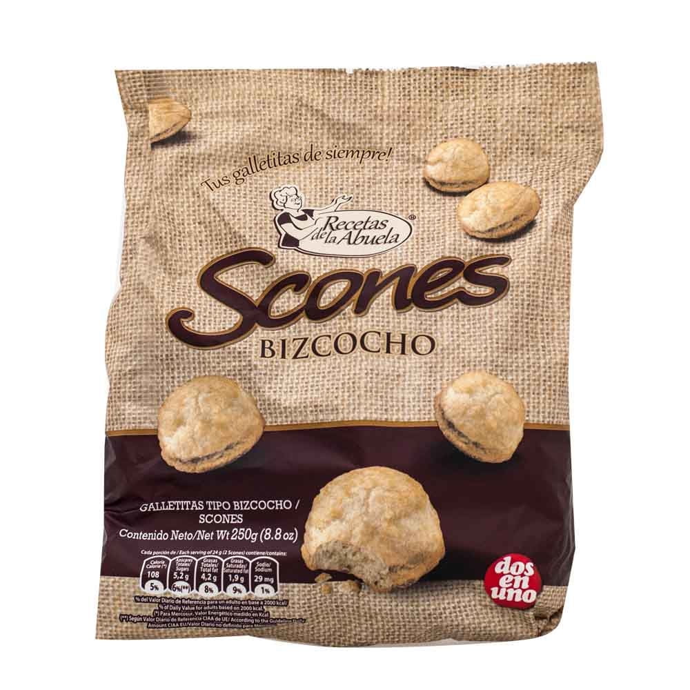 Galletas Holanda Scones Bolsa 250 g Arcor
