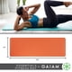 thumbnail image 5 of Esterilla de yoga Gaiam Essentials Thick Fitness de 10 mm con soporte rosa, 5 of 9