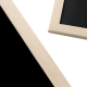 thumbnail image 2 of Pizarra fondo 60x90 cm con marco de madera Negro, 2 of 3