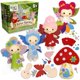 thumbnail image 1 of Kit de costura CRAFTILOO Fairy para niñas mayores de 5 años con 5 proyectos, 1 of 7