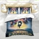 thumbnail image 5 of En tus sueños Conjunto de sábanas temático, trío de piezas, cómodo y amigable con la piel, diseño único, regalo de decoración para el hogar para familiares, amigos y fans, 90 cm * 190 cm, 5 of 6
