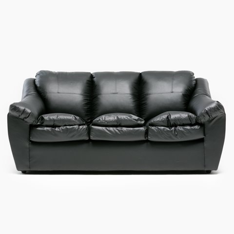 Cabsur - Sofa Galicia 3Cpos Negro