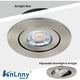 thumbnail image 2 of Luz Empotrada LED KnLnny Ware 4 Pulgadas Níquel Cepillado 6 Pack, 2 of 3
