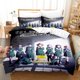 thumbnail image 1 of SELECTION PROJECT Bedding SetAnime three-piece set Adult Kid Bedroom Duvetcover Sets Kawaii roupas de cama, 1 of 5