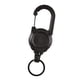 thumbnail image 1 of Mosquetón Llavero Clave Cuerda de seguridad Ligero Hebilla rápida Multifuncional Antipérdida Rotación de 360 grados Espesor para bolsas Herramienta al , negro, 1 of 5