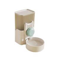 Ioensy - Dispensador De Agua Automático Colgante Plato De Agua Para Animales Pequeños Gatito Hámster Azul