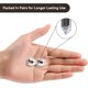thumbnail image 5 of Juego de 2 agujas SEHAUSEU ATN3600L blancas para tocadiscos, 5 of 7