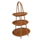 thumbnail image 1 of Canasto De Frutas, Estante De Frutas, Decoración, Pan, Almacenamiento De Alimentos Para Cocina, Escritorio De Vacaciones, 3 Niveles, 1 of 3
