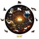 thumbnail image 2 of Cosmic Star Ring Jigsaw, Animal Puzzle For Adults, Decompressing Round High-difficult Puzzle Toy, Birthday Holiday Gifts For Adult Men And Women, 2 of 3