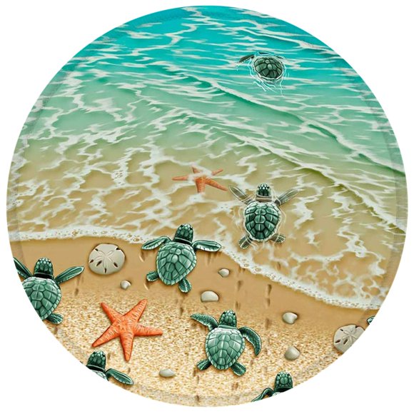 Alfombrilla de ratón HEVITDA redonda 20x20 cm antideslizante e impermeable