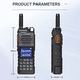 thumbnail image 4 of Baofeng Radio recargable de doble frecuencia VHF / UHF bidireccional  UV - 25, linterna LED y antena profesional de alto rendimiento, walkie - talkie de doble frecuencia, 4 of 6