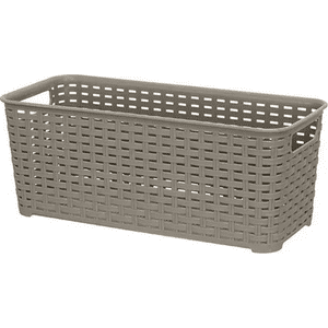 Genérico - Canastilla Organizadora Rattan 5.5L