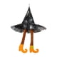 thumbnail image 2 of Sombrero Con Patas De Bruja, Cartel Colgante, Adorno De Fiesta De Terror Para Fiestas De Mantel, Dormitorio, Naranja, 2 of 5