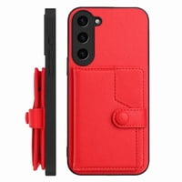 Foxdock Funda Para Samsung Galaxy S23 Plus 5G Con Bloqueo Rfid - Diseño Elegante Con Cierre De Botón