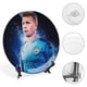 thumbnail image 4 of Kevin De Bruyne Plato decorativo de porcelana fina (bone china), plato decorativo de cerámica para hogar, oficina, soporte de pared, platos decorativos para dormitorio 25 cm, 4 of 6