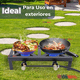 thumbnail image 5 of Fogón Cocina A Gas Licuado 2 Platos + Kit De Instalación Camping Hogar, 5 of 7