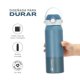 thumbnail image 3 of Termo Botella Termica Acero Inox Hydrotek 750ml 2-1 azul marino, 3 of 7