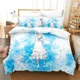thumbnail image 1 of Anohana Honma Meiko Bedding Set Boys Girls Size Duvet Cover Pillowcase Bed Kids Adult Home Textileextile Bed Sheets, 1 of 5