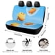 thumbnail image 2 of Funda de Asiento Trasero de Auto Gudetama Desmarcar 120x59x76cm, 2 of 6