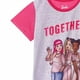 thumbnail image 2 of Barbie Girls Pajama pantalones y camisetas de sueño para niños 4, 2 of 3
