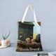thumbnail image 2 of Trash Truck Bolso de tela con estampado de lienzo para mujer, bolsa de compras reutilizable y estética, con cremallera interior, regalo para mujer,38*45cm., 2 of 6