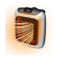 Click Ventas - Pack 2 Mini Calefactor Portátil Eléctrico Pared 800W Control Remoto