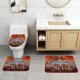 thumbnail image 2 of Juego de 3 Alfombras de Baño de Terciopelo Coral Desmarcar Dragones: Los Nueve Reinos, 2 of 6