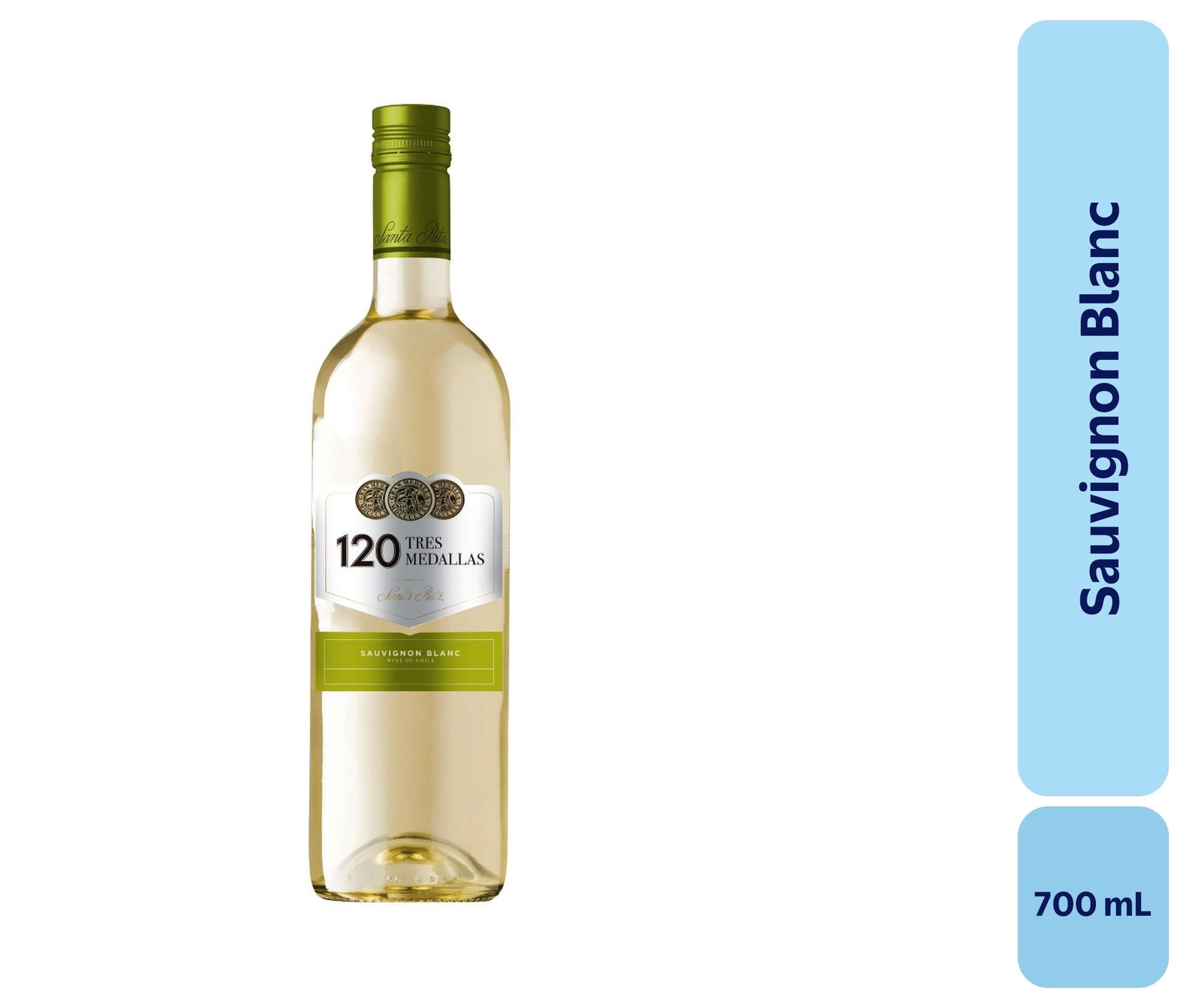 Vino Sauvignon Blanc 700 mL 3 Medallas