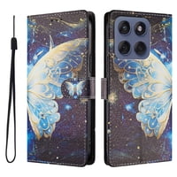 Foxdock Funda Tipo Cartera Para Motorola Moto G86 Con Soporte Y Correa – Diseño De Patrones Lindos