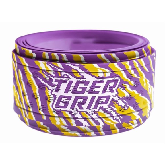 Cinta de agarre para bate Tiger Grips 1.1mm Púrpura/Ámbar/Blanco