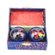 thumbnail image 3 of 2 Bolas de Masaje, Bolas de Baoding con Caja de Almacenamiento, Bolas de Salud Chinas Compactas Portátiles, Balonmano de Ejercicio Chino para Padres, Dragón Fénix Azul, 3 of 5