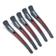 thumbnail image 1 of Pinzas Con Banda Silicona X6 Unidades Peluquería Y Barbería Color Negro, 1 of 3