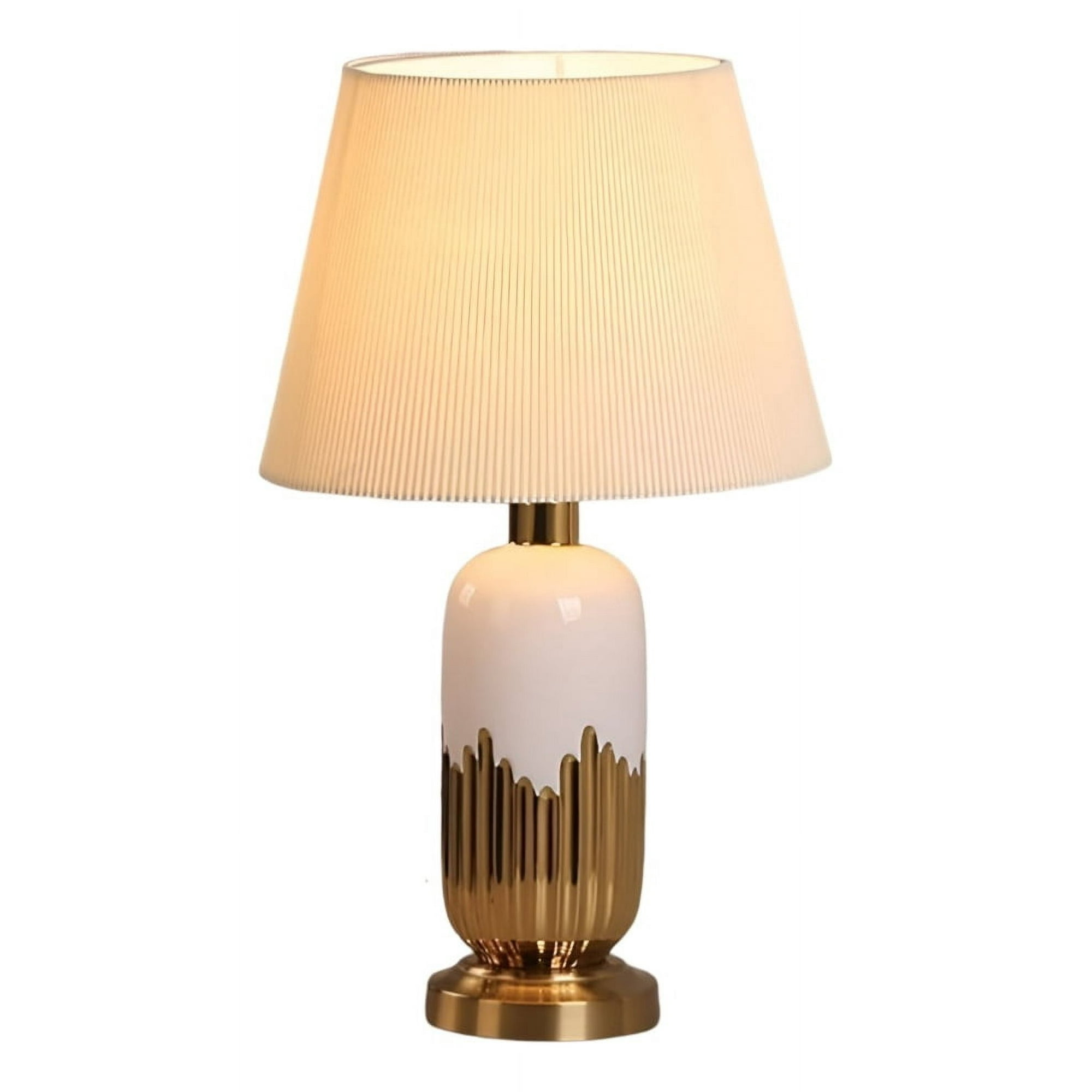 Genérico - Lámpara Mesa Decorativa Cerámica Moderna Led Jhn