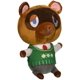 thumbnail image 1 of Peluche Little Buddy USA Animal Crossing New Leaf Tom Nook 8, 1 of 4