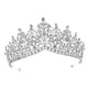 thumbnail image 5 of Tiara De Boda, Dije, Regalo, Pinza Para El Pelo, Diadema Para Cumpleaños, Graduación, Niñas, Estilo B, Plata, 5 of 5