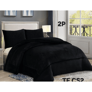 Mundo Shopping - Cobertor De Invierno Plush Liso 2 Plazas