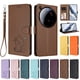 thumbnail image 3 of Xiaomi 15 Ultra Funda Billetera con Ranuras para Tarjetas, Marrón, 3 of 6