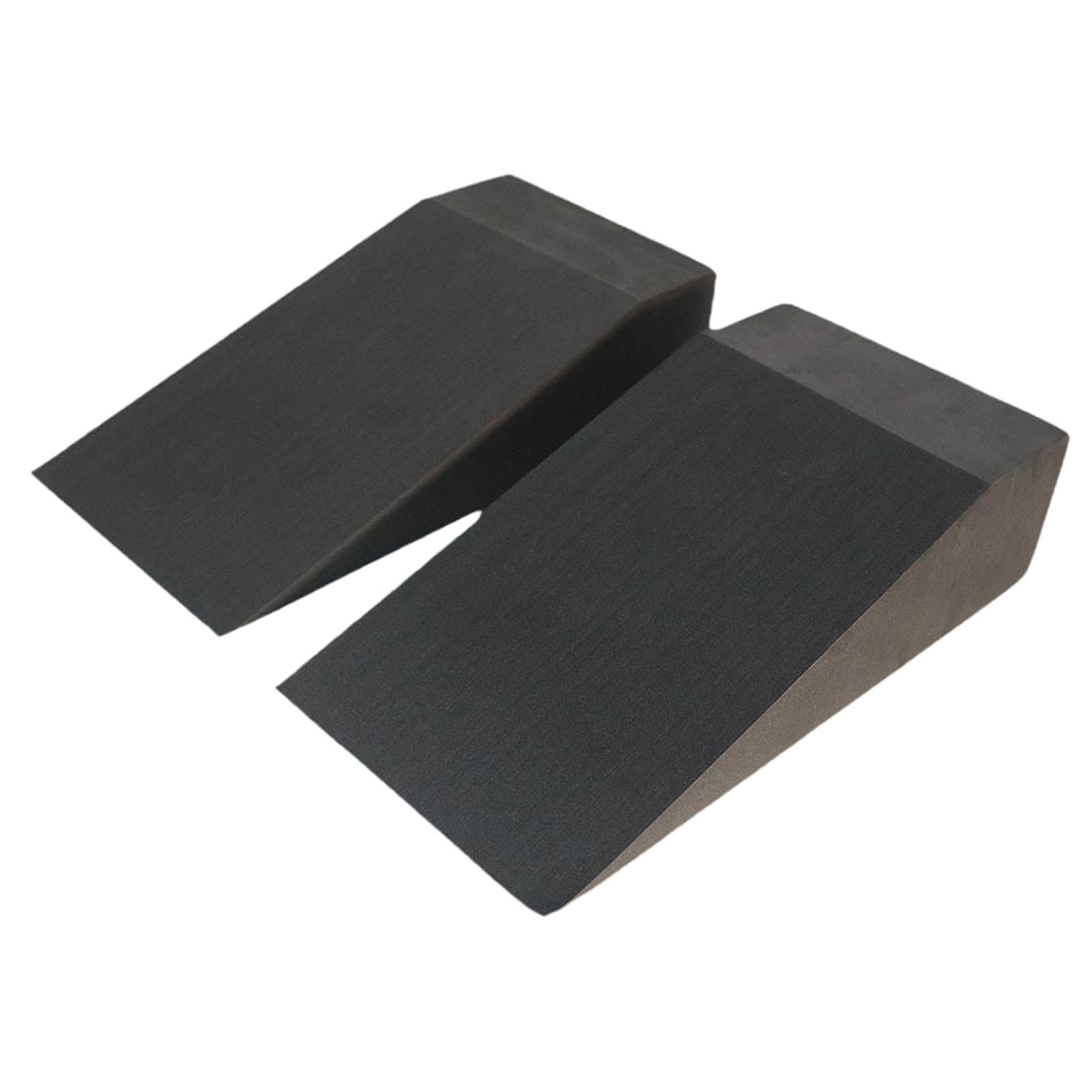 Magideal - Paquete De 2 Tablas De Inclinación De Espuma Eva, Bloques De Ejercicio, Versátiles, Para Gimnasio En Casa, Compactas, 24 X 15 X 7,6 Cm, Extensión De P